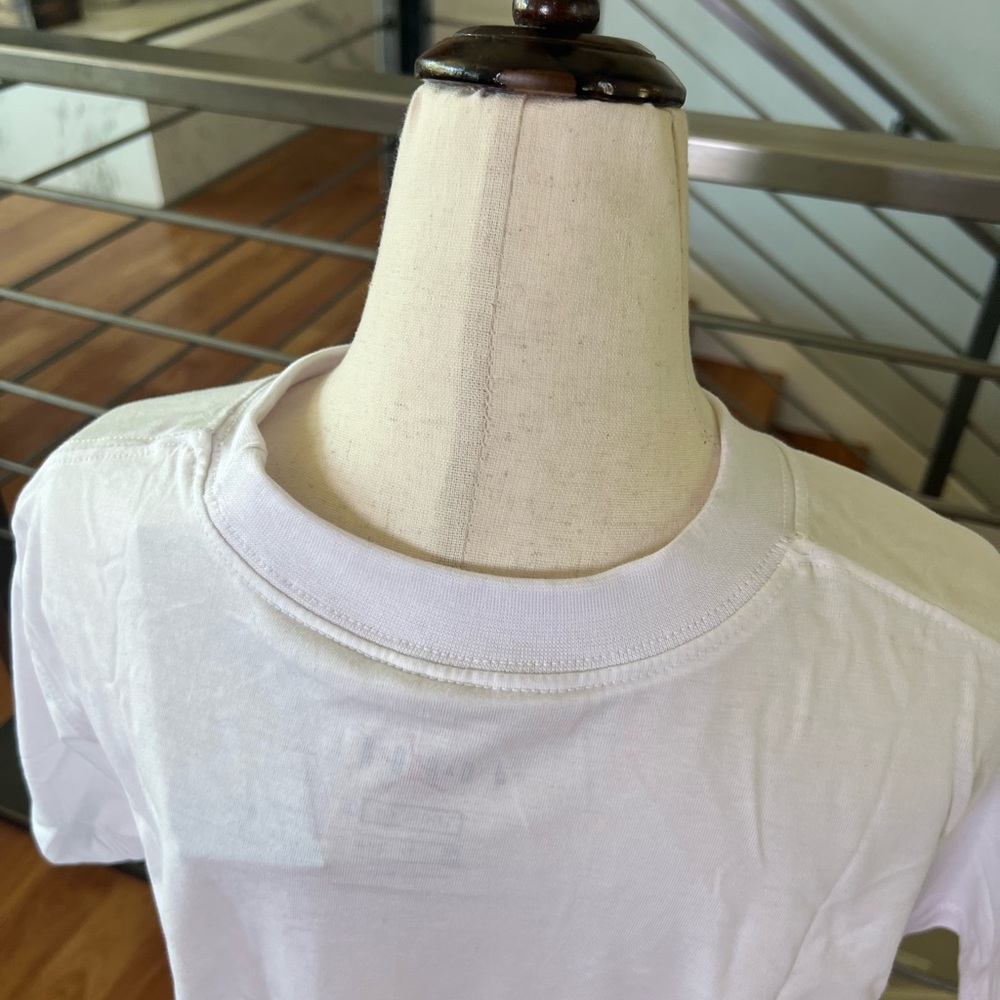 Jordan Nike Essentials Boxy Logo T-Shirt - White - Picture 7 of 14